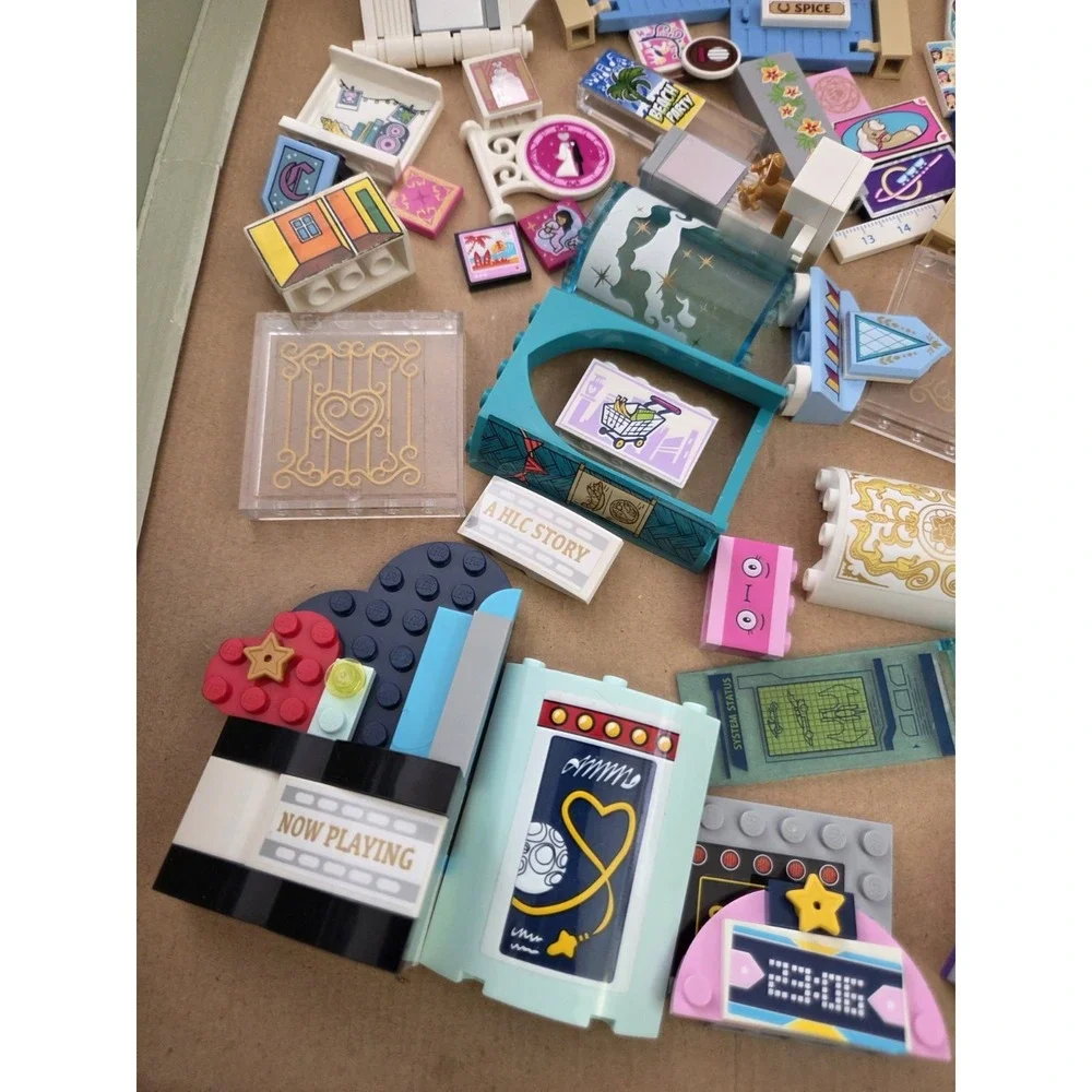 Lego Friends Decorative Printed Sticker‎ Parts Specialty Pieces Lot
